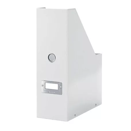 LEITZ Iratpapucs, PP/karton, 95 mm, LEITZ "Click&Store", fehér