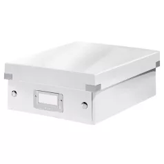   LEITZ Doboz, rendszerező, S méret, LEITZ "Click&Store", fehér