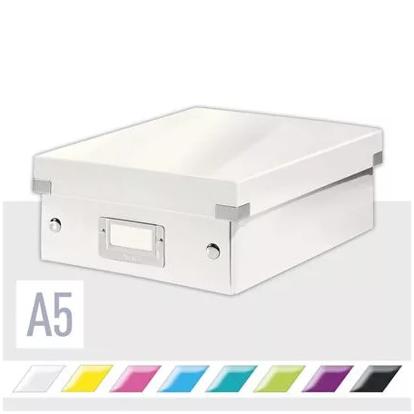 LEITZ Doboz, rendszerező, S méret, LEITZ "Click&Store", fehér