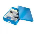 LEITZ Doboz, rendszerező, M méret, LEITZ "Click&Store", kék