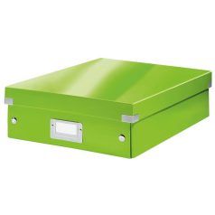   LEITZ Doboz, rendszerező, M méret, LEITZ "Click&Store", zöld