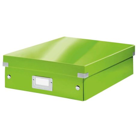 LEITZ Doboz, rendszerező, M méret, LEITZ "Click&Store", zöld