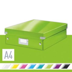   LEITZ Doboz, rendszerező, M méret, LEITZ "Click&Store", zöld