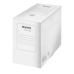   LEITZ Archiválódoboz, A4, 150 mm, LEITZ "Infinity", fehér