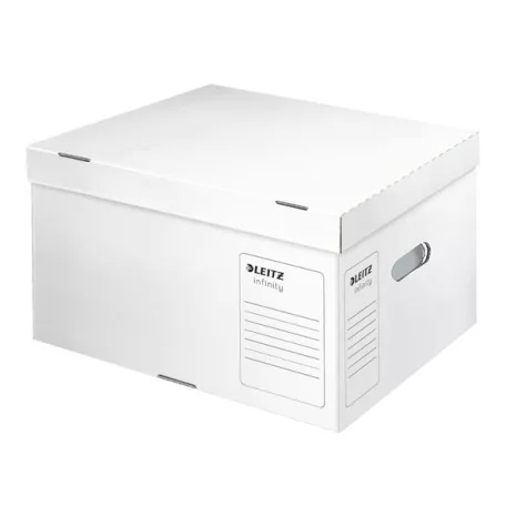 LEITZ Archiválókonténer, L méret, LEITZ "Infinity", fehér
