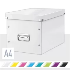 LEITZ Doboz, L méret, LEITZ "Click&Store", fehér