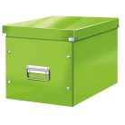 LEITZ Doboz, L méret, LEITZ "Click&Store", zöld