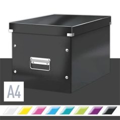 LEITZ Doboz, L méret, LEITZ "Click&Store", fekete