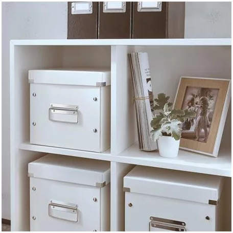 LEITZ Doboz, M méret, LEITZ "Click&Store", fehér