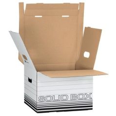   LEITZ Archiválódoboz, M méret, LEITZ "Solid", fehér