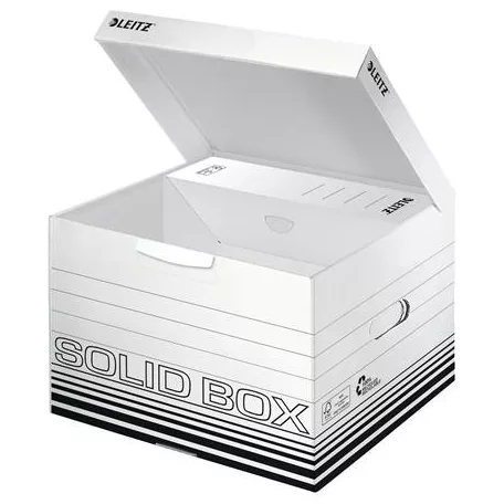 LEITZ Archiválódoboz, M méret, LEITZ "Solid", fehér