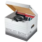 LEITZ Archiválódoboz, M méret, LEITZ "Solid", fehér