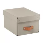 LEITZ Tárolódoboz, S méret, LEITZ "Puro", homokbézs