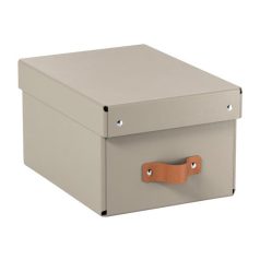   LEITZ Tárolódoboz, S méret, LEITZ "Puro", homokbézs