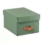 LEITZ Tárolódoboz, S méret, LEITZ "Puro", zsályazöld