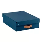 LEITZ Tárolódoboz, M méret, alacsony, LEITZ "Puro", óceánkék