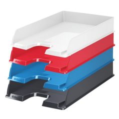   ESSELTE Irattálca, műanyag, ESSELTE "Europost", Vivida fekete