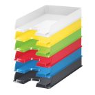 ESSELTE Irattálca, műanyag, ESSELTE "Europost", Vivida fekete