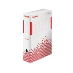   ESSELTE Archiválódoboz, A4, 100 mm, karton, ESSELTE "Speedbox", fehér