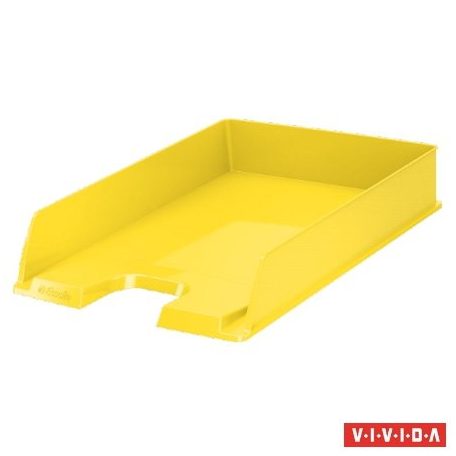 ESSELTE Irattálca, műanyag, ESSELTE "Europost", Vivida sárga