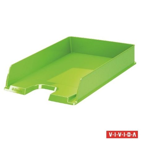 ESSELTE Irattálca, műanyag, ESSELTE "Europost", Vivida zöld
