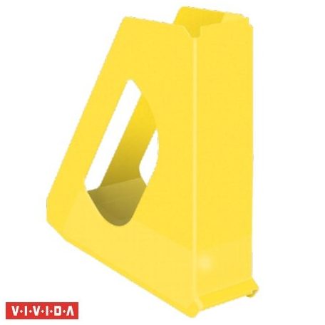 ESSELTE Iratpapucs, műanyag, 68 mm, ESSELTE "Europost", Vivida sárga