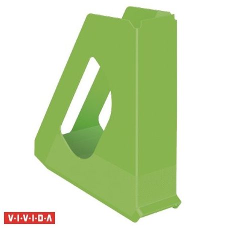 ESSELTE Iratpapucs, műanyag, 68 mm, ESSELTE "Europost", Vivida zöld