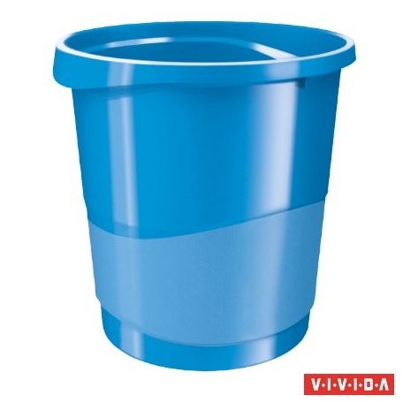 ESSELTE Papírkosár, 14 liter, ESSELTE "Europost", Vivida kék