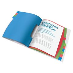   ESSELTE Előrendező, A4, 12 részes, műanyag, ESSELTE "Vivida", áttetsző