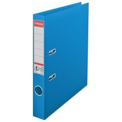   ESSELTE Iratrendező, 50 mm, A4, PP, élvédő sínnel, ESSELTE "Standard", Vivida kék