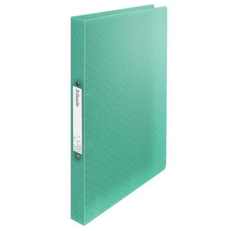 ESSELTE Gyűrűs könyv, 2 gyűrű, 25 mm, A4, PP, ESSELTE "Colour’Breeze", zöld