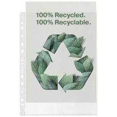  ESSELTE Genotherm, lefűzhető, A4, 70 mikron, narancsos felület, ESSELTE "Recycled"