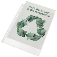   ESSELTE Genotherm, lefűzhető, A4, 70 mikron, narancsos felület, ESSELTE "Recycled"