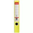 ESSELTE Iratrendező, 50 mm, A4, élvédő sínnel, ESSELTE "No.1", sárga