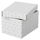 ESSELTE Tárolódoboz, S méret, ESSELTE "Home", fehér