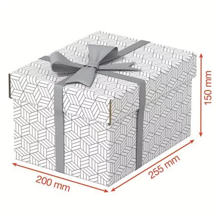 ESSELTE Tárolódoboz, S méret, ESSELTE "Home", fehér