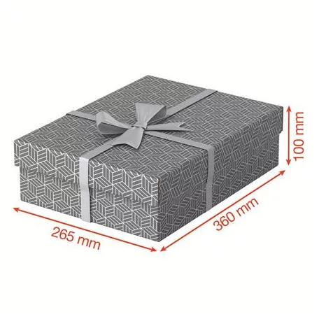 ESSELTE Tároló- és ajándékdoboz, ESSELTE "Home", szürke