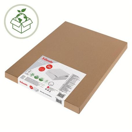 ESSELTE Tárolódoboz, kocka alakú, ESSELTE "Home", fehér