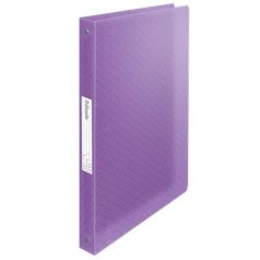   ESSELTE Gyűrűs könyv, 4 gyűrű, 25 mm, A4, PP, ESSELTE "Colour'Breeze", levendula