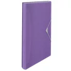 ESSELTE Harmonikamappa, A4, PP, 6 rekeszes, ESSELTE "Colour'Breeze", levendula