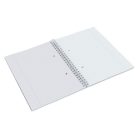 ESSELTE Spirálfüzet, A5, kockás, 80 lap, ESSELTE "Colour'Breeze", kék