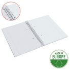 ESSELTE Spirálfüzet, A5, kockás, 80 lap, ESSELTE "Colour'Breeze", kék
