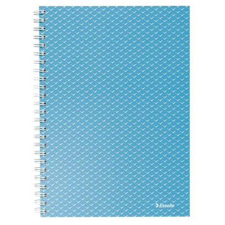 ESSELTE Spirálfüzet, A5, vonalas, 80 lap, ESSELTE "Colour'Breeze", kék