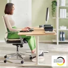 LEITZ Lábtámasz, állítható, LEITZ "Ergo", világosszürke