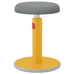   LEITZ Ülő/álló szék, ergonomikus, LEITZ "Ergo Cosy Active", melegsárga