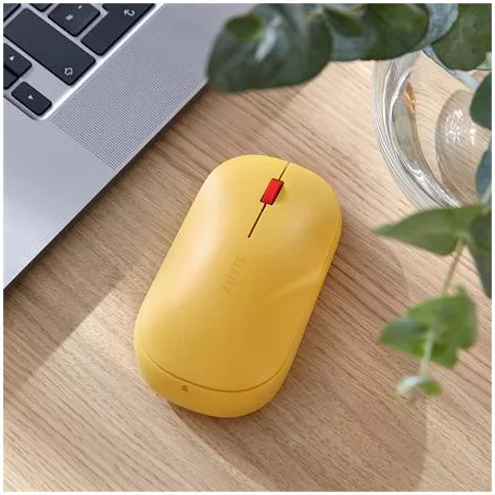 LEITZ Egér, vezeték nélküli, Bluetooth, LEITZ "Cosy", melegsárga