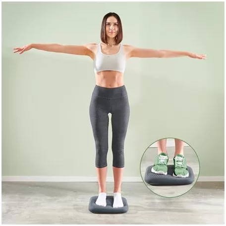 LEITZ Ülőpárna, ergonómiai, LEITZ "Ergo", sötétszürke