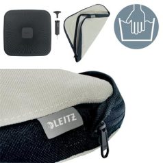   LEITZ Ülőpárna, ergonómiai, szövetborítású, LEITZ "Ergo", világosszürke