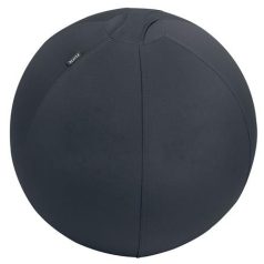   LEITZ Ülőlabda, nehezékkel, 55cm, LEITZ "Ergo Active", sötétszürke