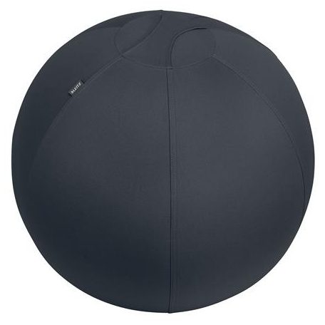 LEITZ Ülőlabda, nehezékkel, 65cm, LEITZ "Ergo Active", sötétszürke